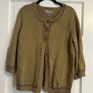 Olive cardigan